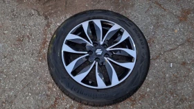 Гуми с джанти Continental 215/55R17, снимка 1