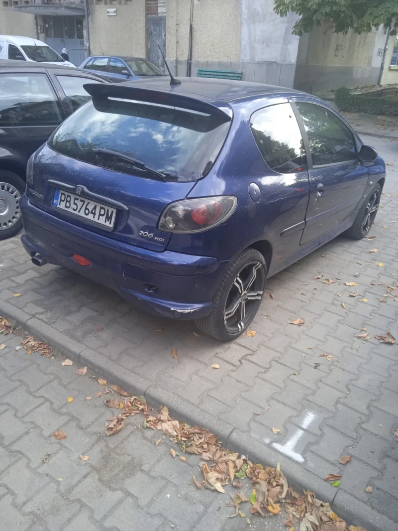 Peugeot 206, снимка 2 - Автомобили и джипове - 47558656