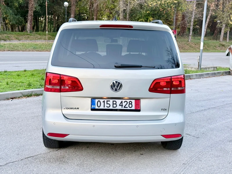 VW Touran 1.6TDI-105к.с.* 7Места* Euro5* ЛИЗИНГ* , снимка 3 - Автомобили и джипове - 52544702