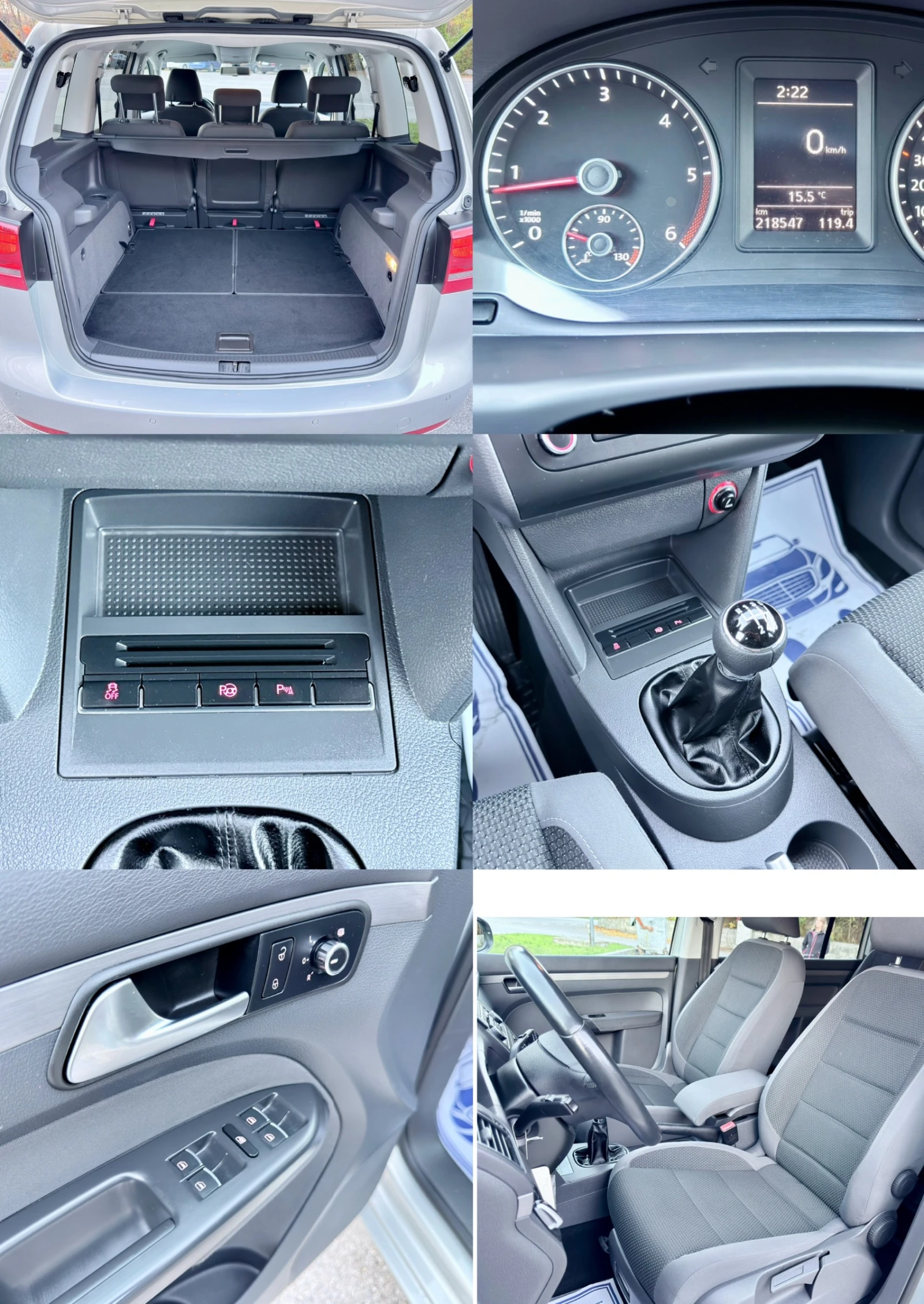 VW Touran 1.6TDI-105..* 7* Euro5* *  | Mobile.bg   16