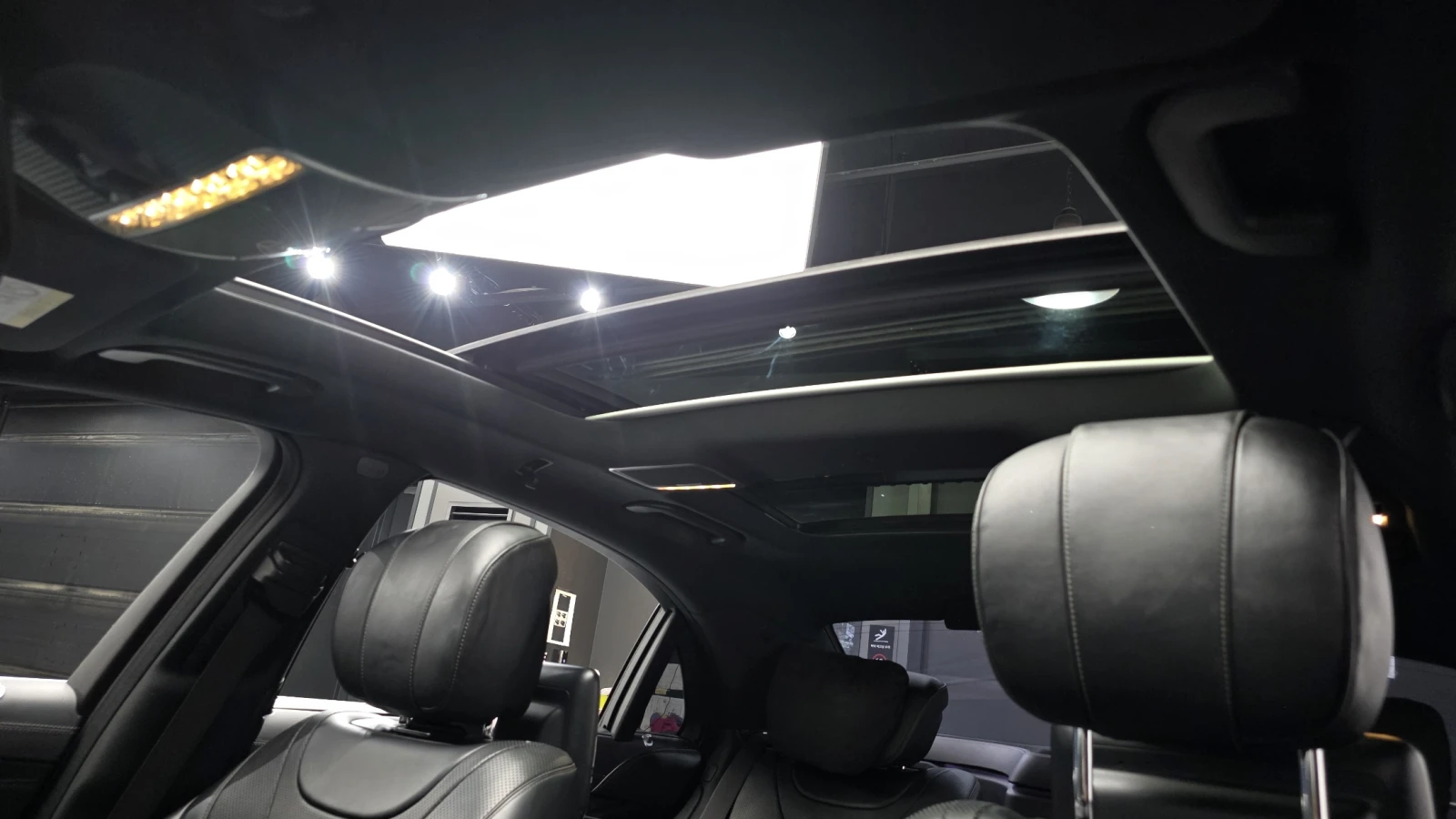 Mercedes-Benz S 500 LONG* 63 AMG OPTIC* МАСАЖ* ОБДУХ* DIS* SOFT-CLOSE*, снимка 14 - Автомобили и джипове - 55154287