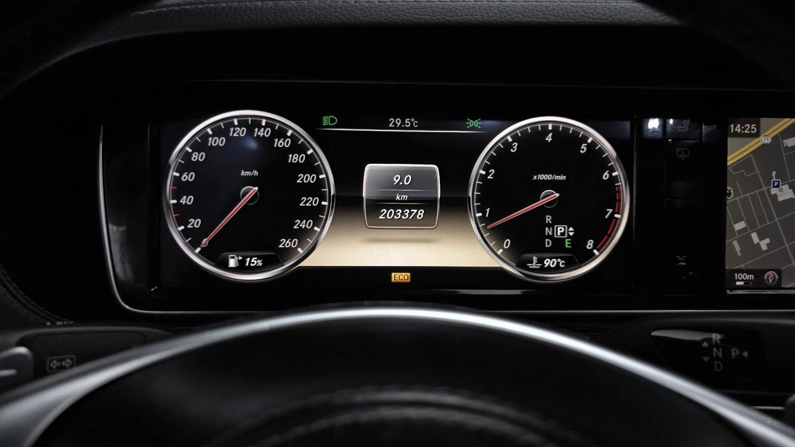 Mercedes-Benz S 500 LONG* 63 AMG OPTIC* МАСАЖ* ОБДУХ* DIS* SOFT-CLOSE*, снимка 8 - Автомобили и джипове - 55154287