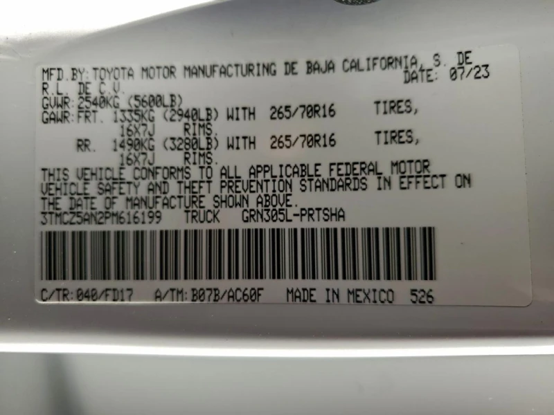 Toyota Tacoma 3.5l Double Cab, снимка 13 - Автомобили и джипове - 53172711