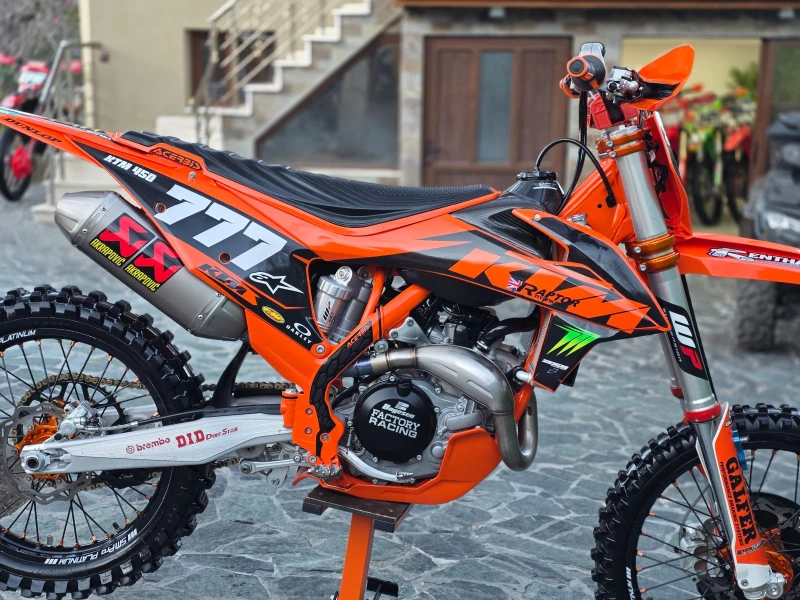 Ktm SX-F 450 FACTORY/СТАРТЕР/ЛИЗИНГ, снимка 6 - Мотоциклети и мототехника - 52568953