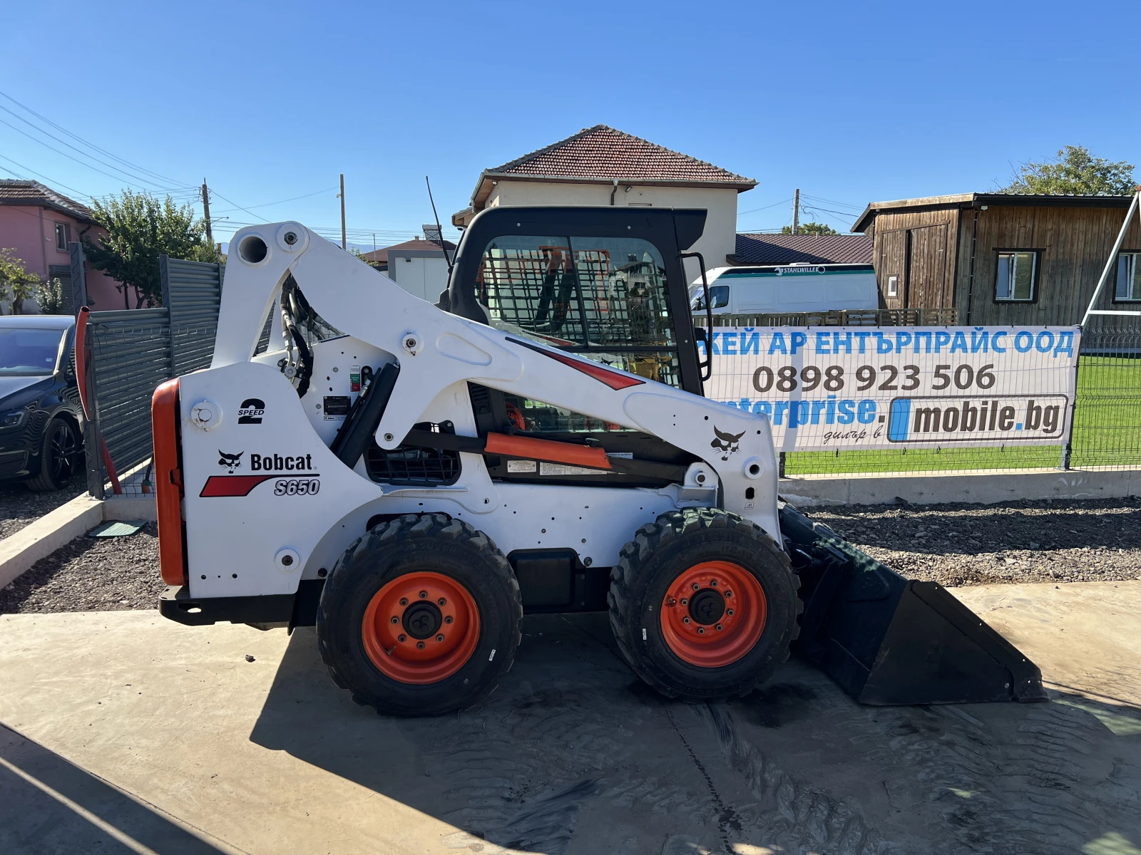 Мини челни товарачи Bobcat S650, снимка 2 - Индустриална техника - 56362309