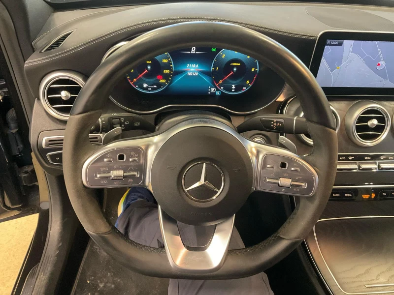 Mercedes-Benz C 220 AMG/194HP/NIGHT-EDITION/CARPLAY/DIGITAL/LED/849f, снимка 8 - Автомобили и джипове - 52153629