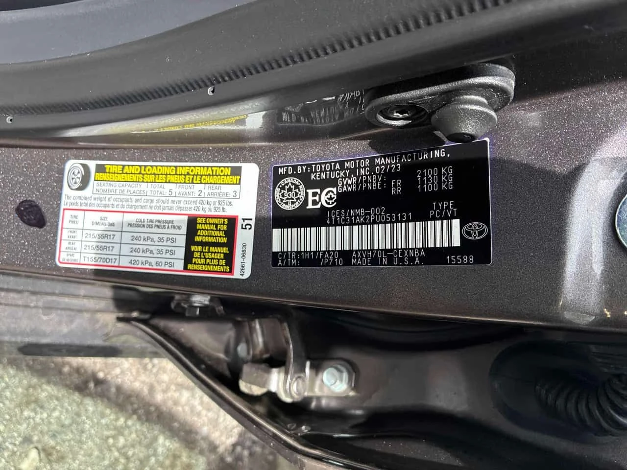 Toyota Camry * Hybrid LE * CARFAX * 2 КЛЮЧА * KEYLESS * ПОДГРЕВ, снимка 10 - Автомобили и джипове - 54605359