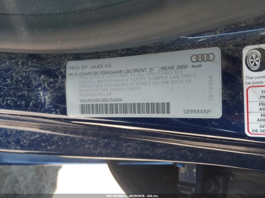 Audi S7 4.0T PRESTIGE Автокредит Цена до България, снимка 13 - Автомобили и джипове - 55143863