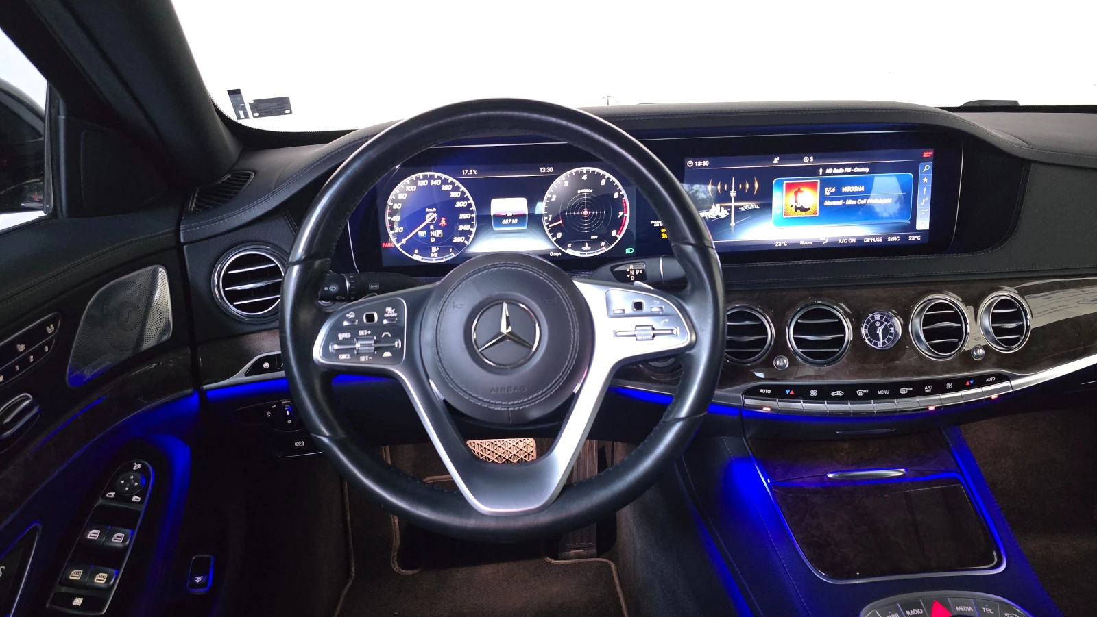 Mercedes-Benz S 450 | 4MATIC* LONG* 360 CAM* ПОДГРЕВ* , снимка 9 - Автомобили и джипове - 56270419