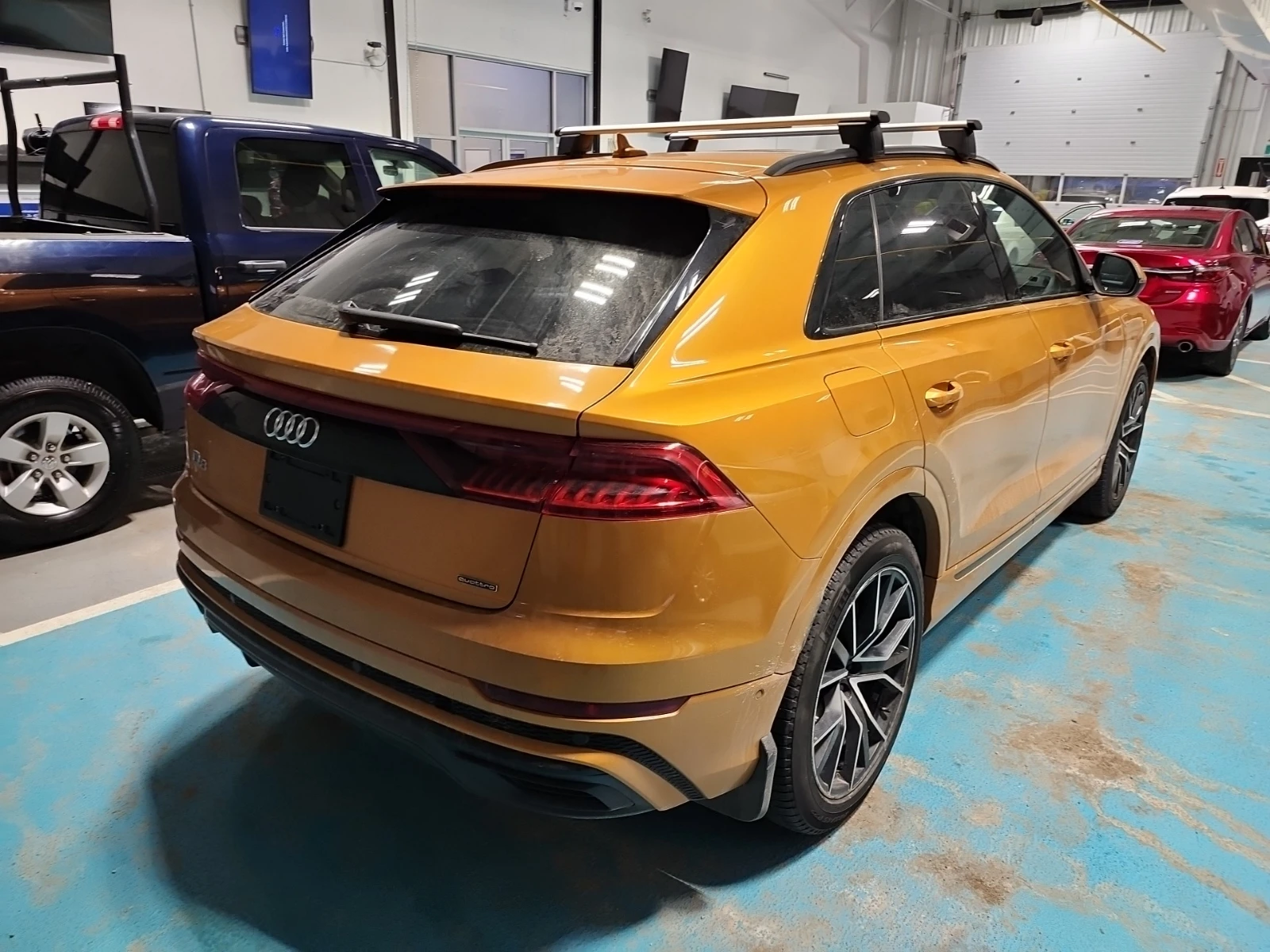 Audi Q8 * PROGRESSIV * CARFAX * ЦЕНА ДО БЪЛГАРИЯ - изображение 3