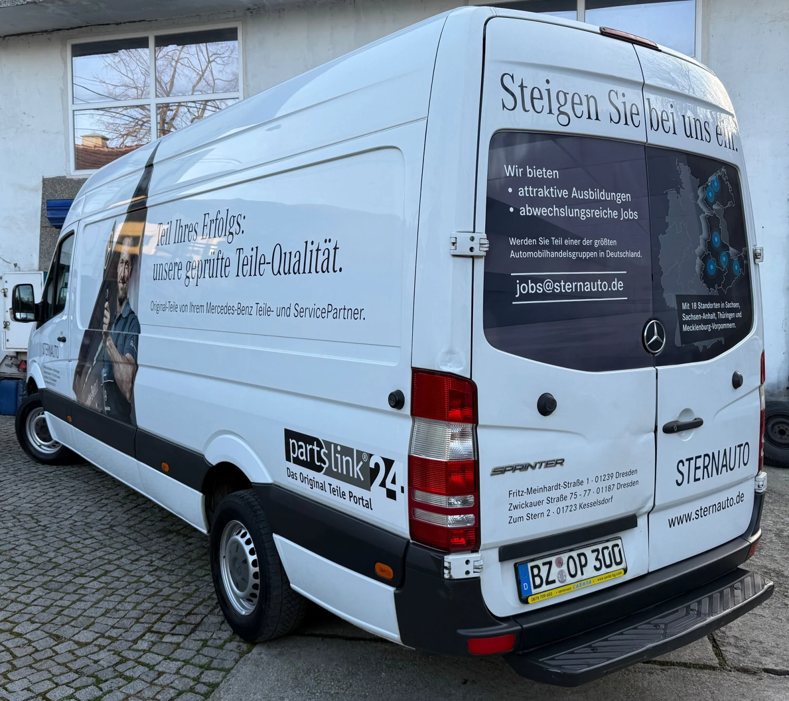 Mercedes-Benz Sprinter 313 MAXI GERMANY , снимка 5 - Бусове и автобуси - 53905072