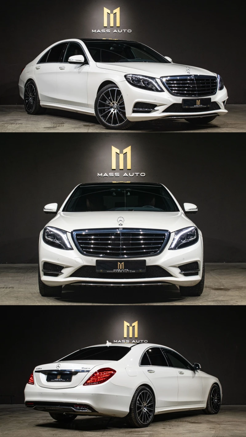 Mercedes-Benz S 350 d/4Matic/9G/AMG+ /НапълноОбслужен/РеаленПробег, снимка 2 - Автомобили и джипове - 53246503
