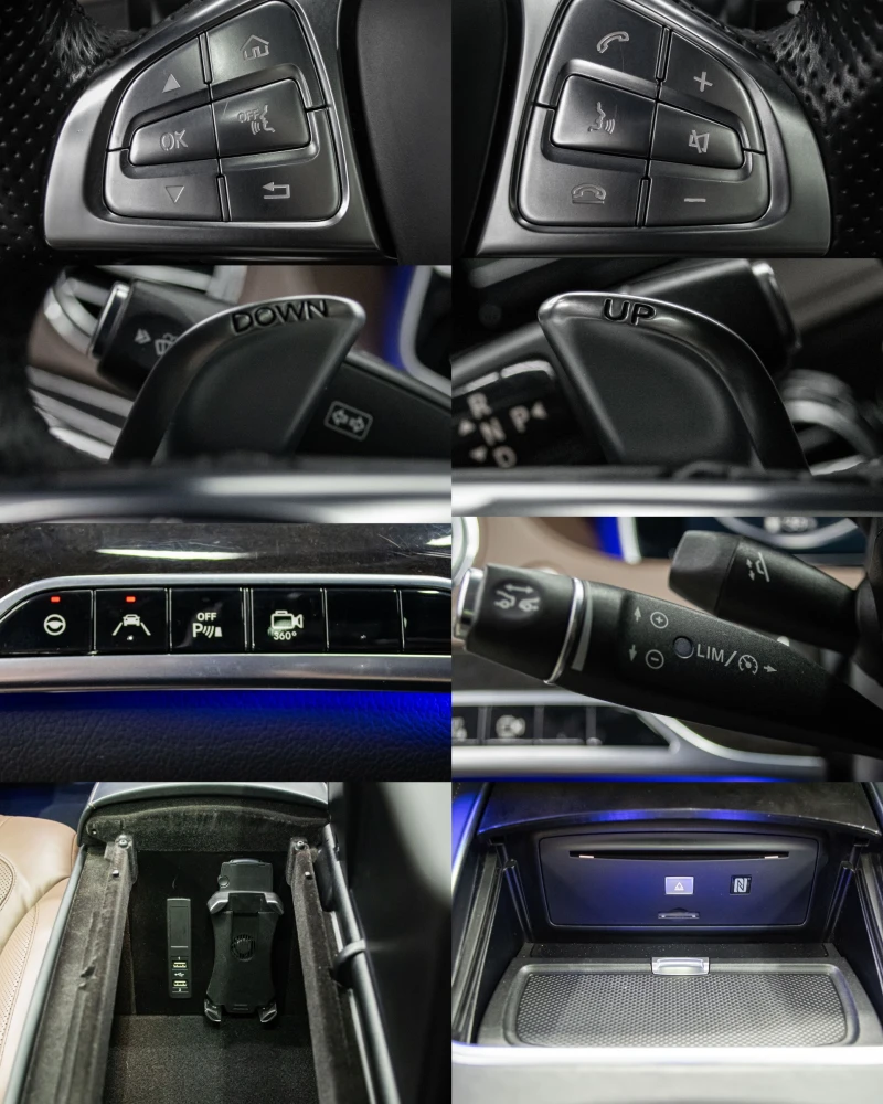 Mercedes-Benz S 350 d/4Matic/9G/AMG+ /НапълноОбслужен/РеаленПробег, снимка 10 - Автомобили и джипове - 53246503