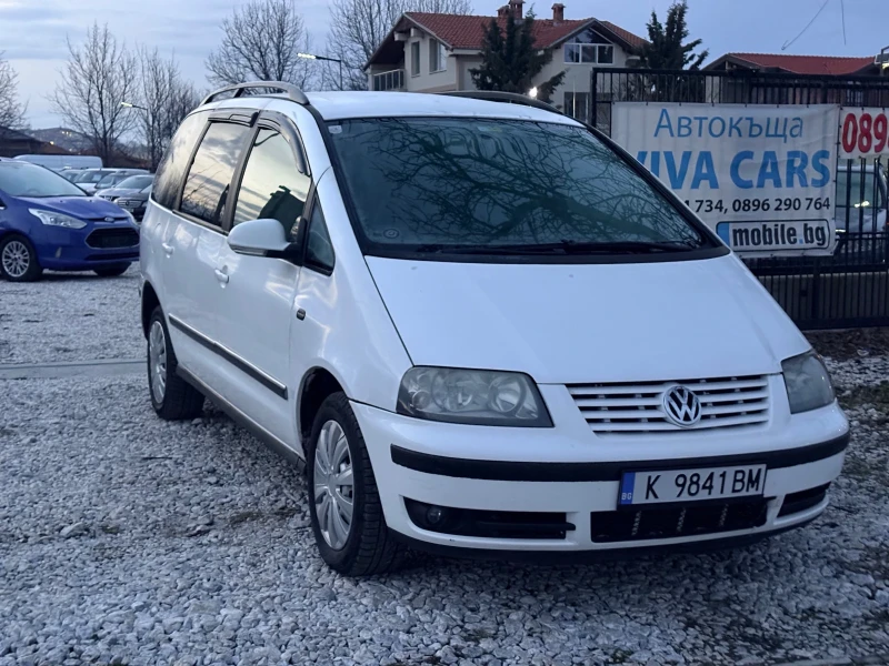 VW Sharan 1.9 TDI 7 местен, снимка 10 - Автомобили и джипове - 53478806