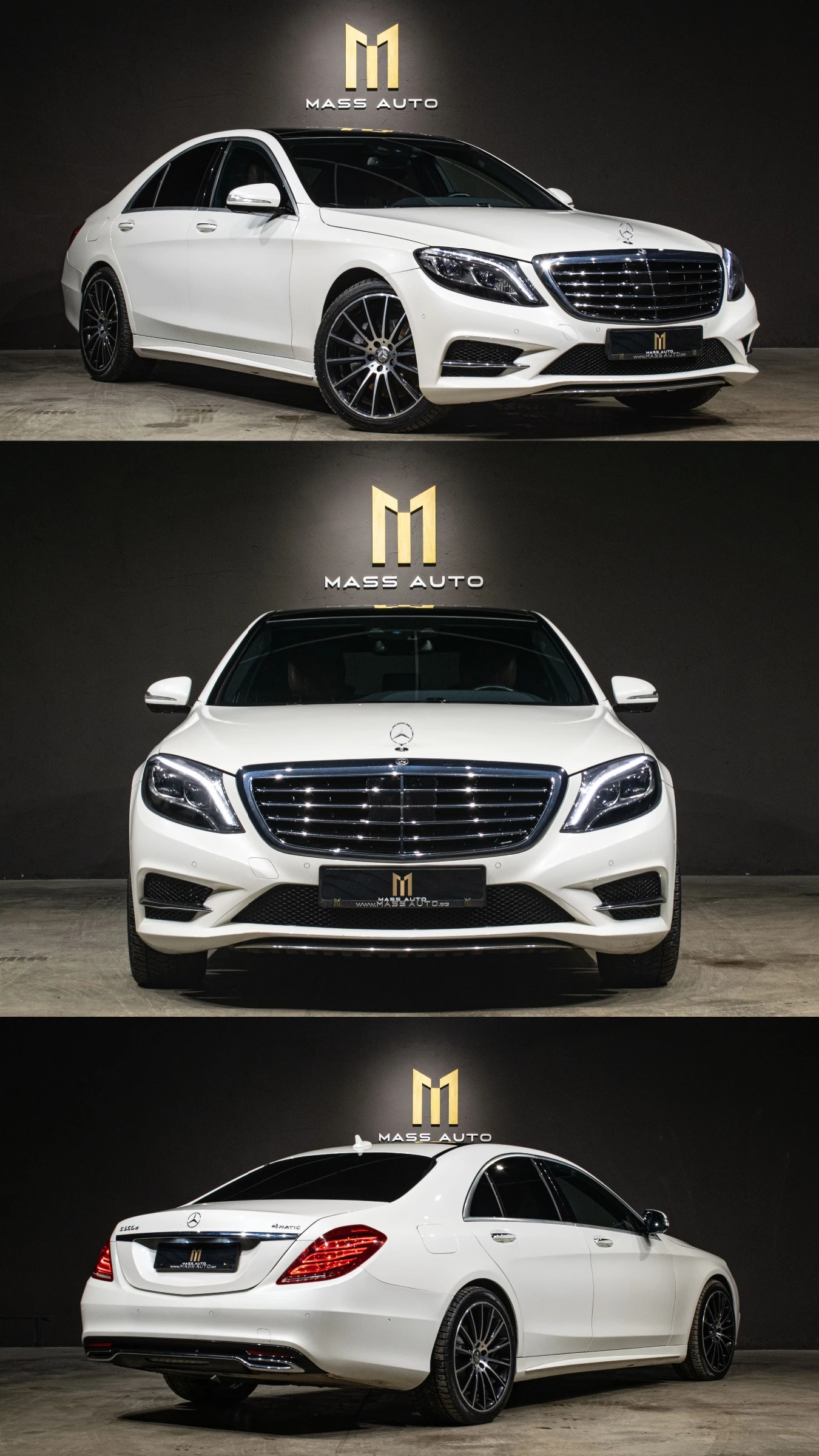 Mercedes-Benz S 350 d/4Matic/9G/AMG+ /НапълноОбслужен/РеаленПробег - изображение 2