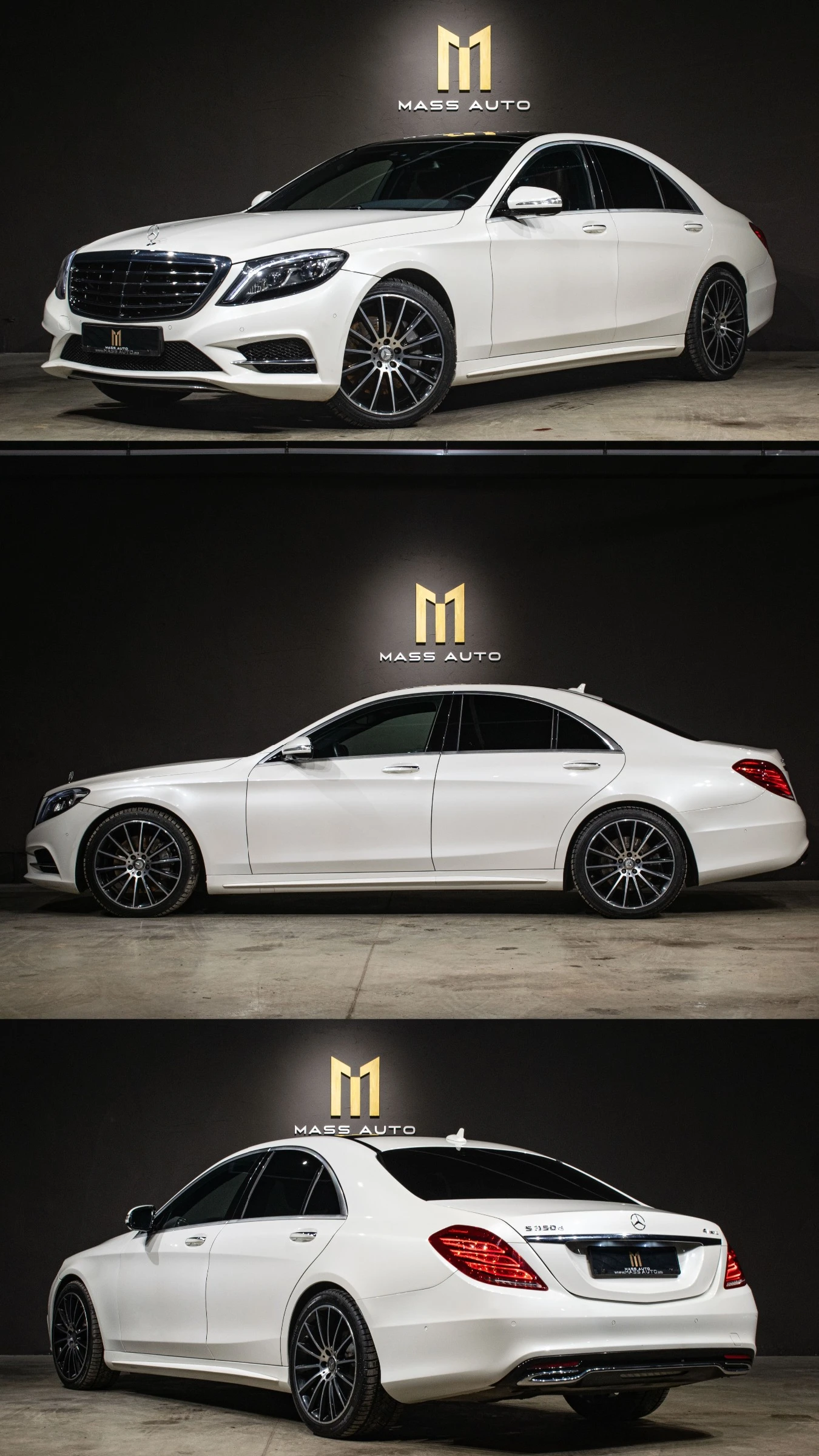Mercedes-Benz S 350 d/4Matic/9G/AMG+ /НапълноОбслужен/РеаленПробег - изображение 3