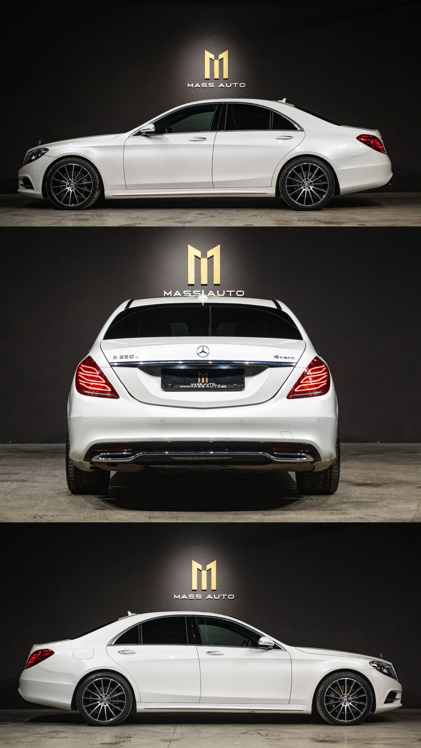 Mercedes-Benz S 350 d/4Matic/9G/AMG+ /НапълноОбслужен/РеаленПробег - изображение 4