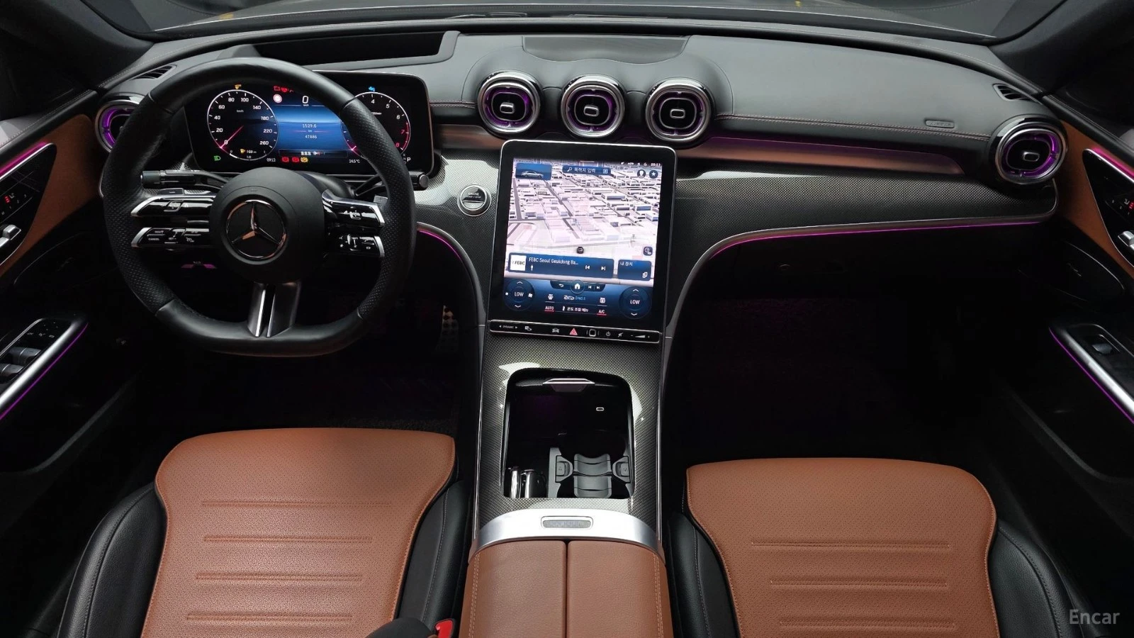Mercedes-Benz C 300 4MATIC/AMG-LINE/FULL-ASSISTS/BURMESTER/SUNROOF, снимка 6 - Автомобили и джипове - 55615055