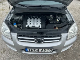 Kia Sportage II 2.7V6* AWD* АВТОМАТИК* КОЖА* ШВЕЙЦАРИЯ* , снимка 17