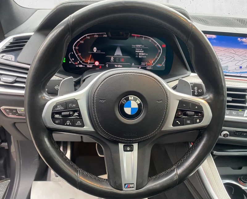 BMW X5 40i/M-SPORT/SHADOW-L/340HP/PANO/H&K/HUD/907f, снимка 12 - Автомобили и джипове - 52294126