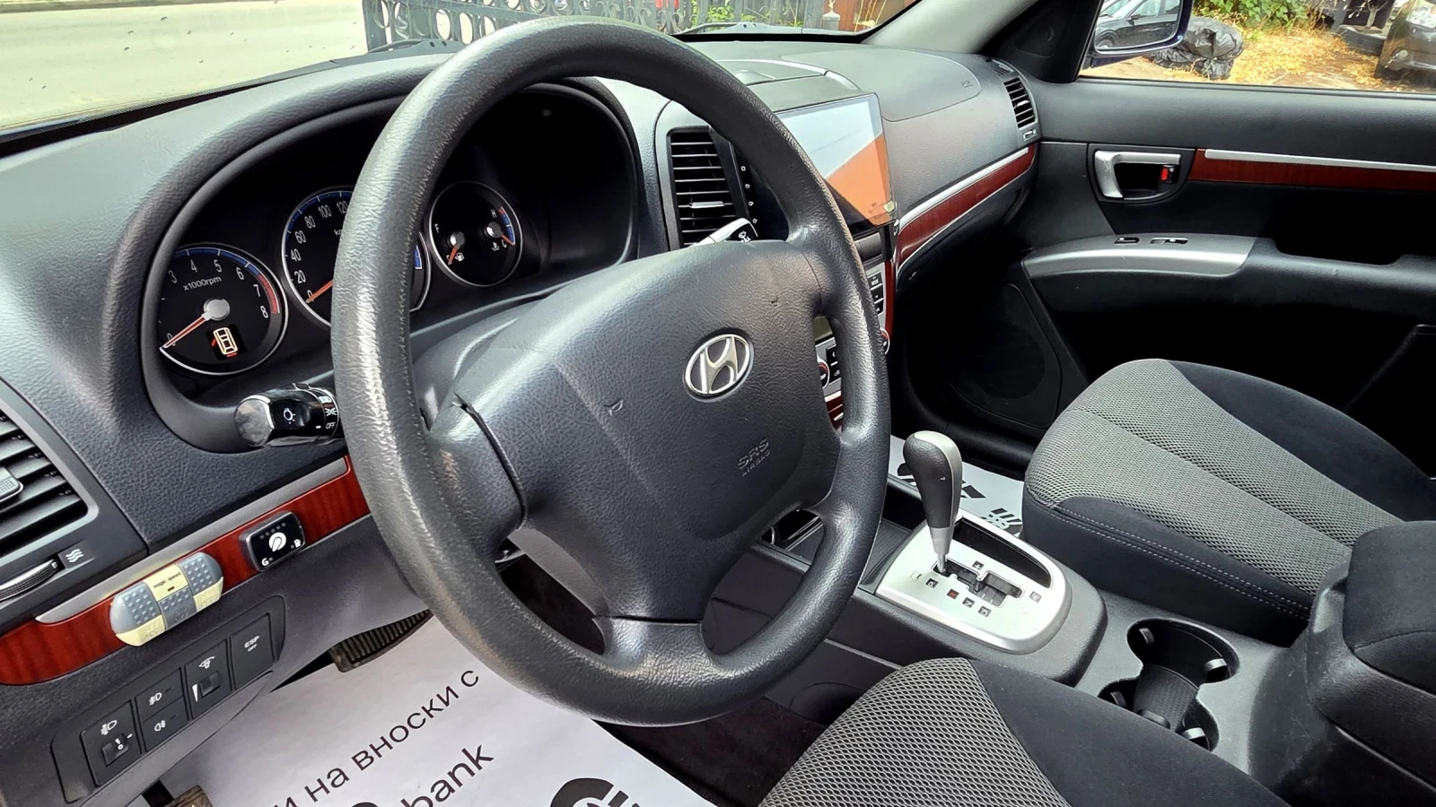 Hyundai Santa fe ГАЗ БЕНЗИН/СЕРВИЗНА ИСТОРИЯ - изображение 10