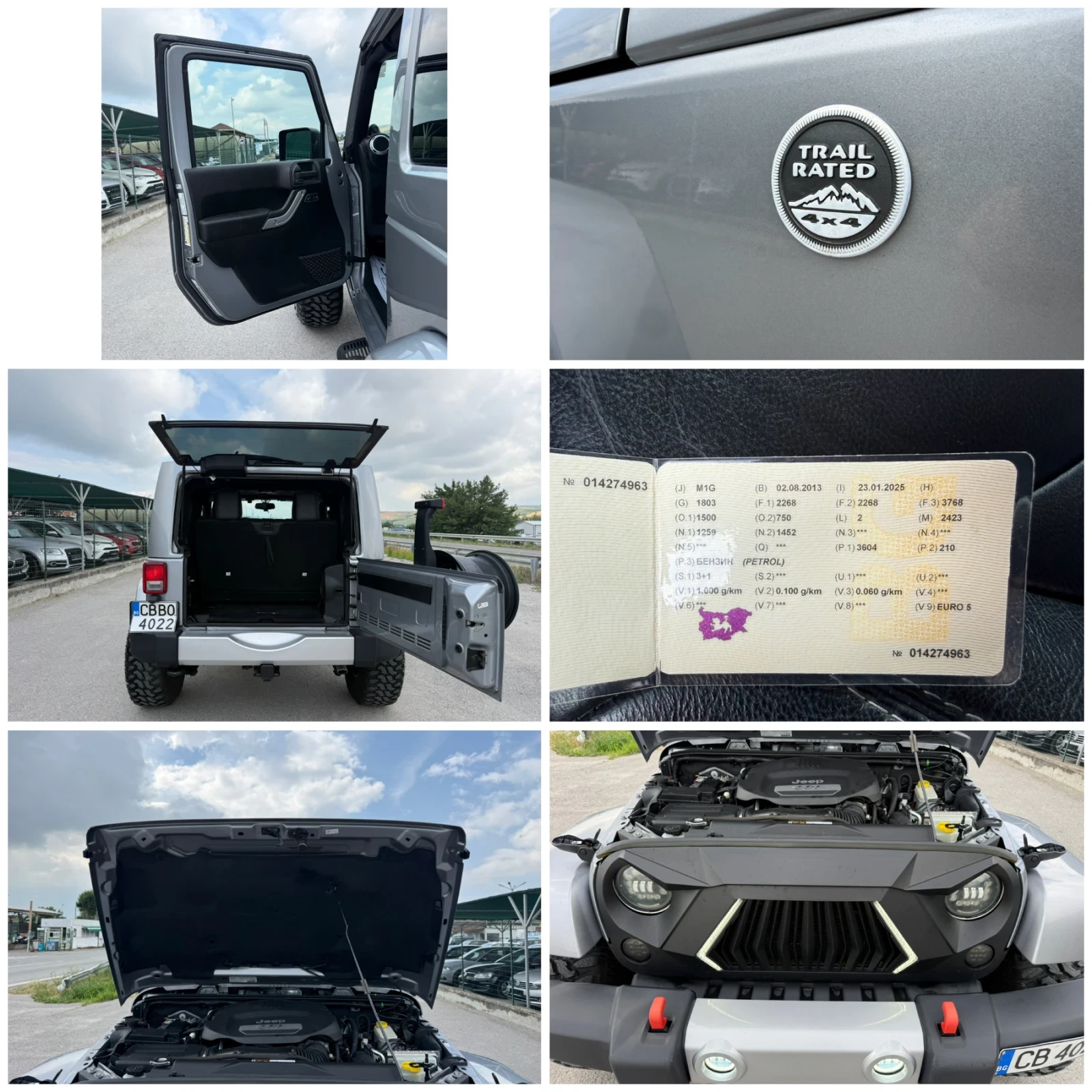Jeep Wrangler SAHARA-TRAIL RATED-46.000км-КАТО ЧИСТО НОВ-УНИКАТ, снимка 17 - Автомобили и джипове - 55142072