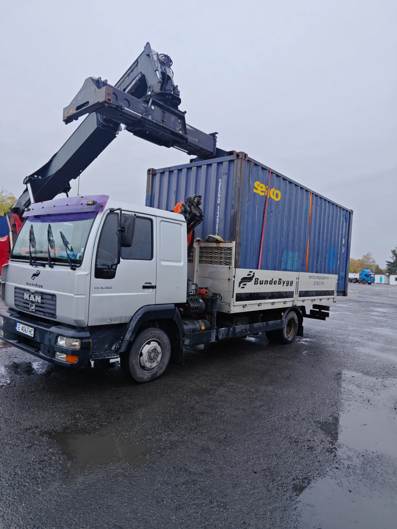 Man 8.180 PALFINGER  | Mobile.bg   1