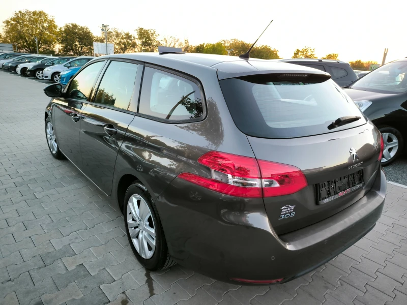 Peugeot 308 1, 6HDI-116k.c.6 СКОР.НАВИ, LЕD, ФЕЙС, EBPO 5B-5%!, снимка 4 - Автомобили и джипове - 47729121