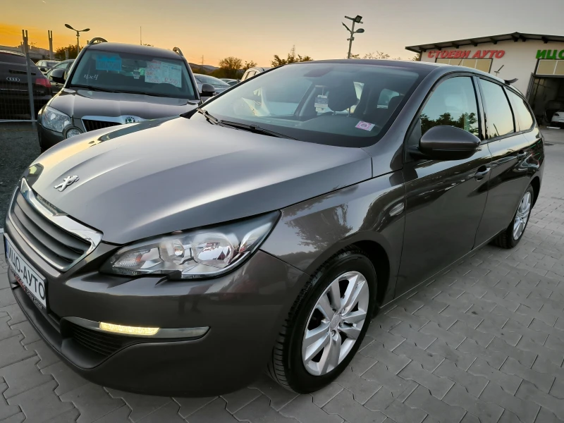 Peugeot 308 1, 6HDI-116k.c.6 СКОР.НАВИ, LЕD, ФЕЙС, EBPO 5B-5%!, снимка 2 - Автомобили и джипове - 47729121