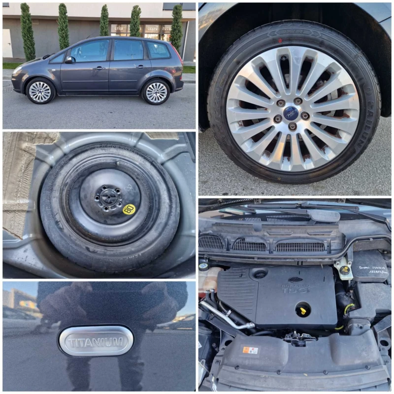 Ford C-max 1.8 / 116 к.с.TITANIUM, снимка 8 - Автомобили и джипове - 52741342