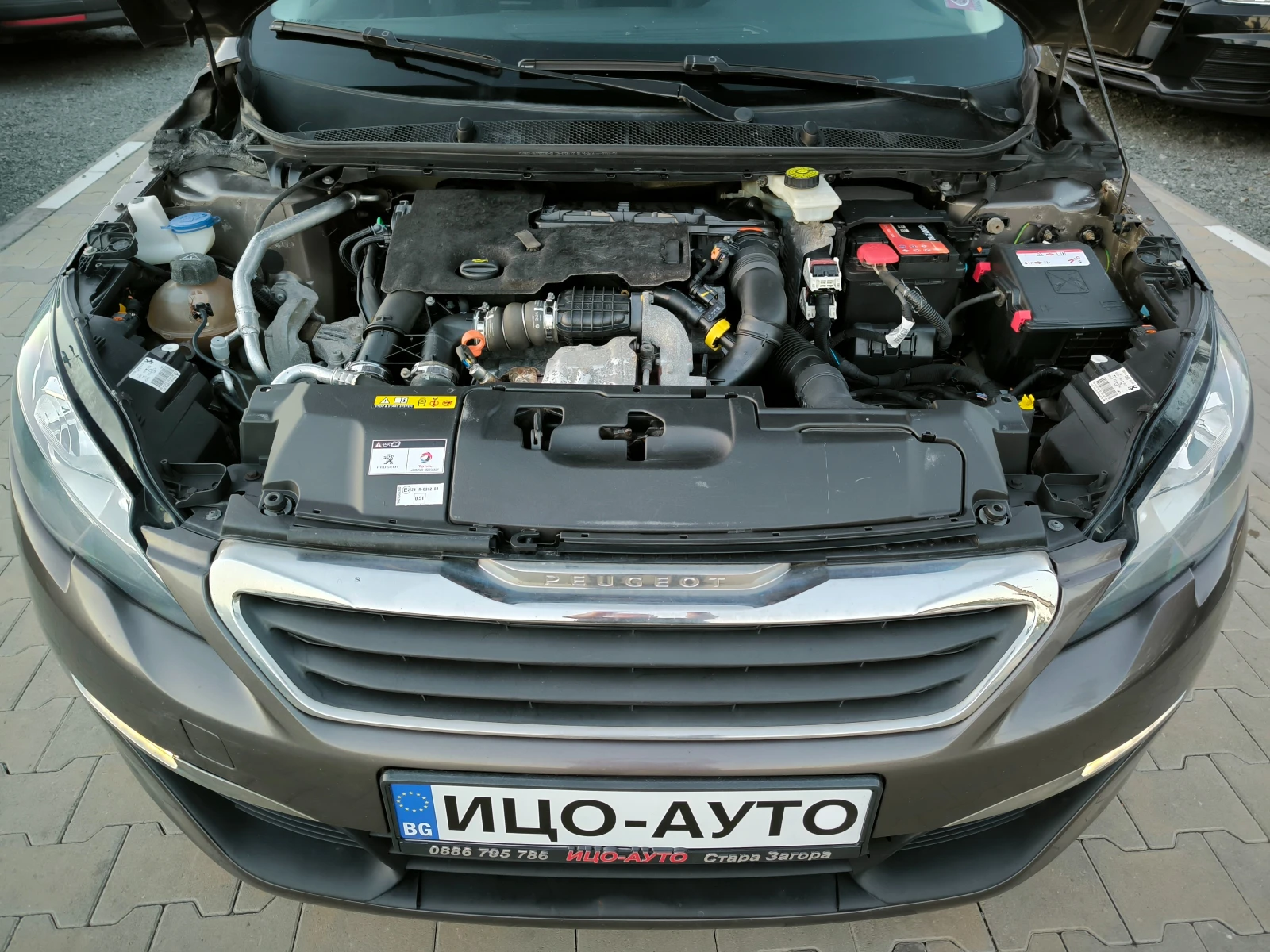 Peugeot 308 1, 6HDI-116k.c.6 СКОР.НАВИ, LЕD, ФЕЙС, EBPO 5B-5%! - изображение 8