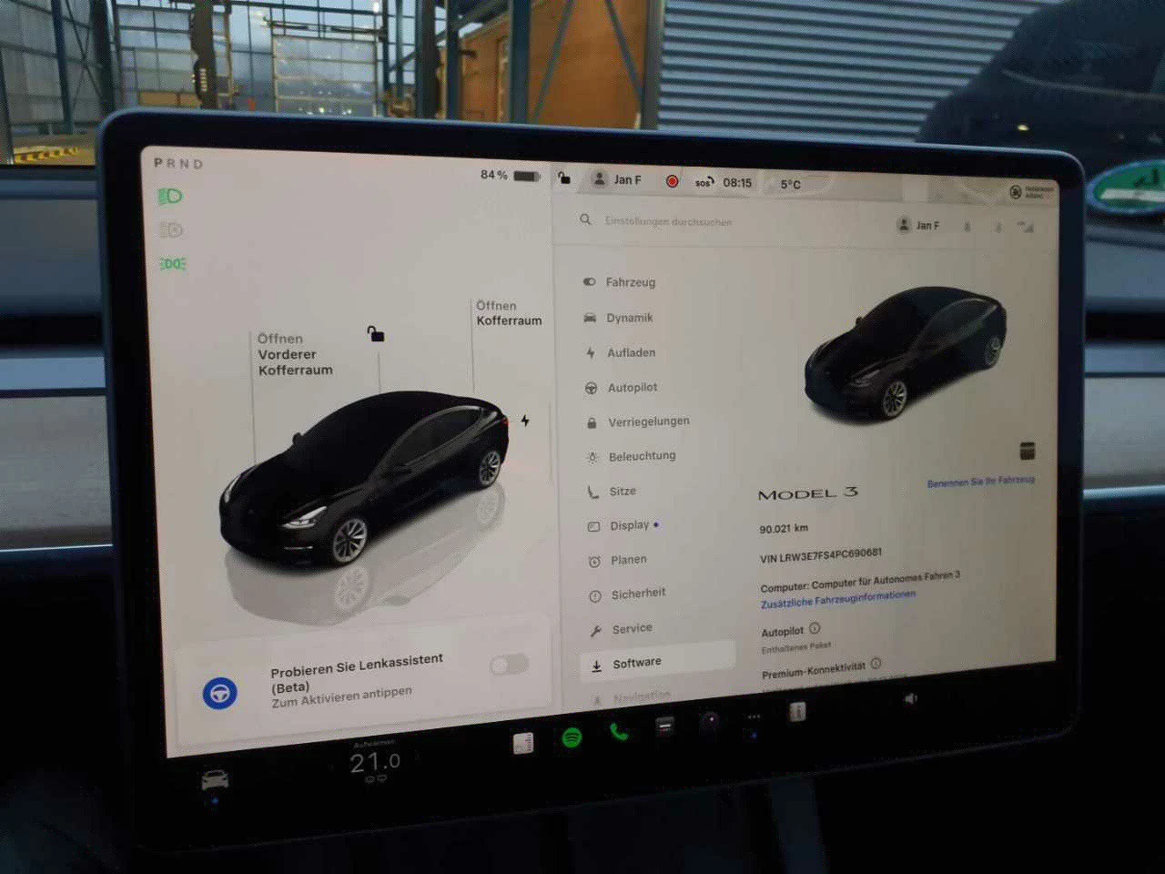 Tesla Model 3 Standard Range, снимка 6 - Автомобили и джипове - 54123308