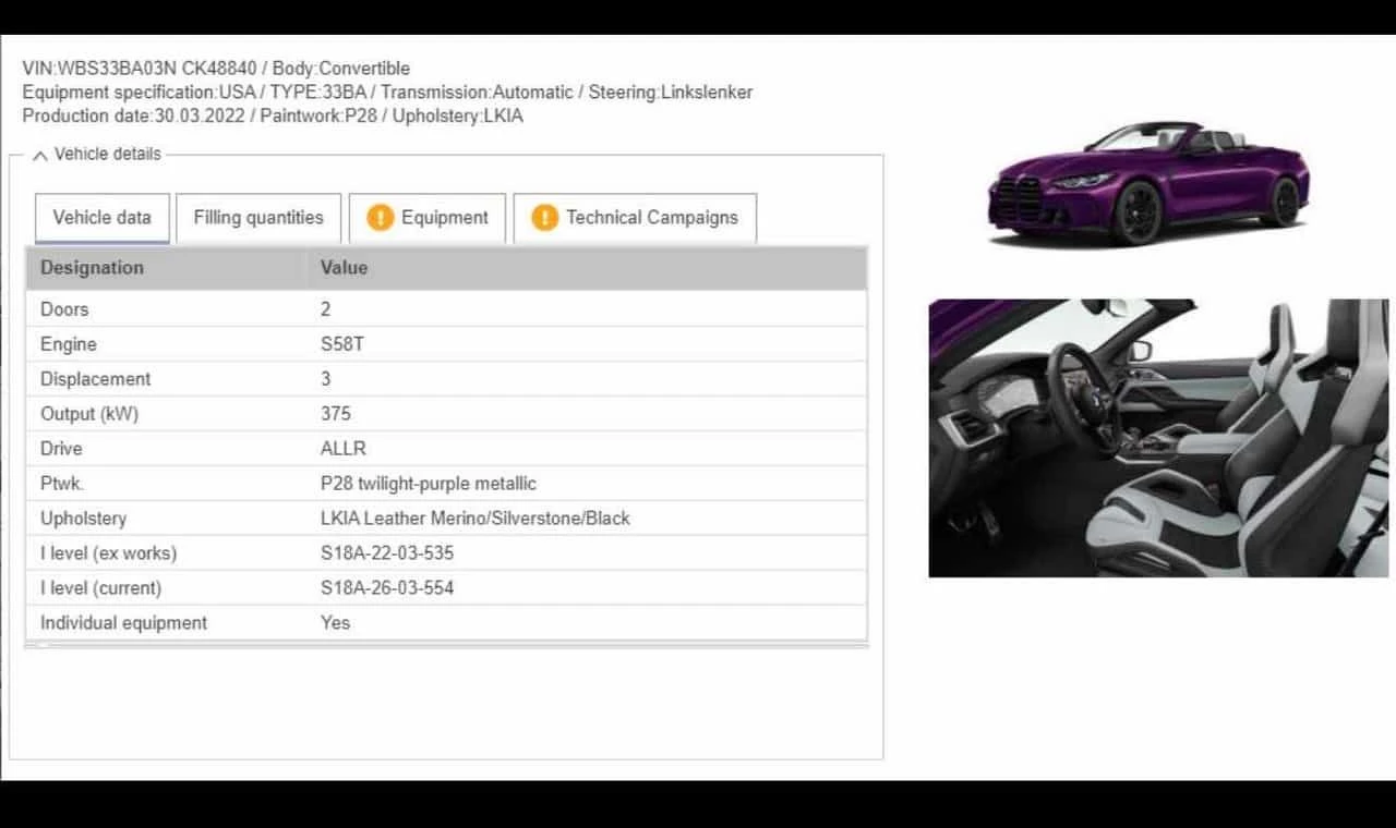 BMW M4 Competition M xDrive Cabriolet/BUCKET/LASER, снимка 17 - Автомобили и джипове - 54942725