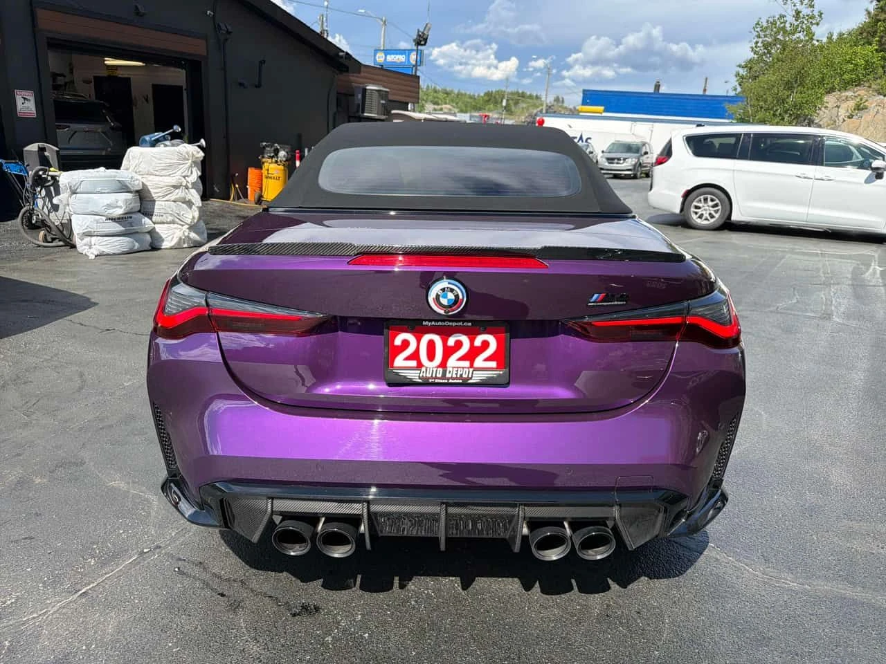 BMW M4 Competition M xDrive Cabriolet/BUCKET/LASER, снимка 4 - Автомобили и джипове - 54942725