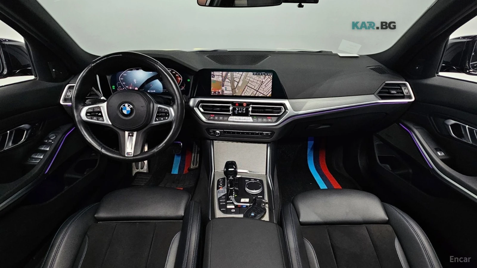 BMW 320 Touring M Sport* КОЖА* НАВИ* ПАНО* 360* HUD, снимка 5 - Автомобили и джипове - 55409698