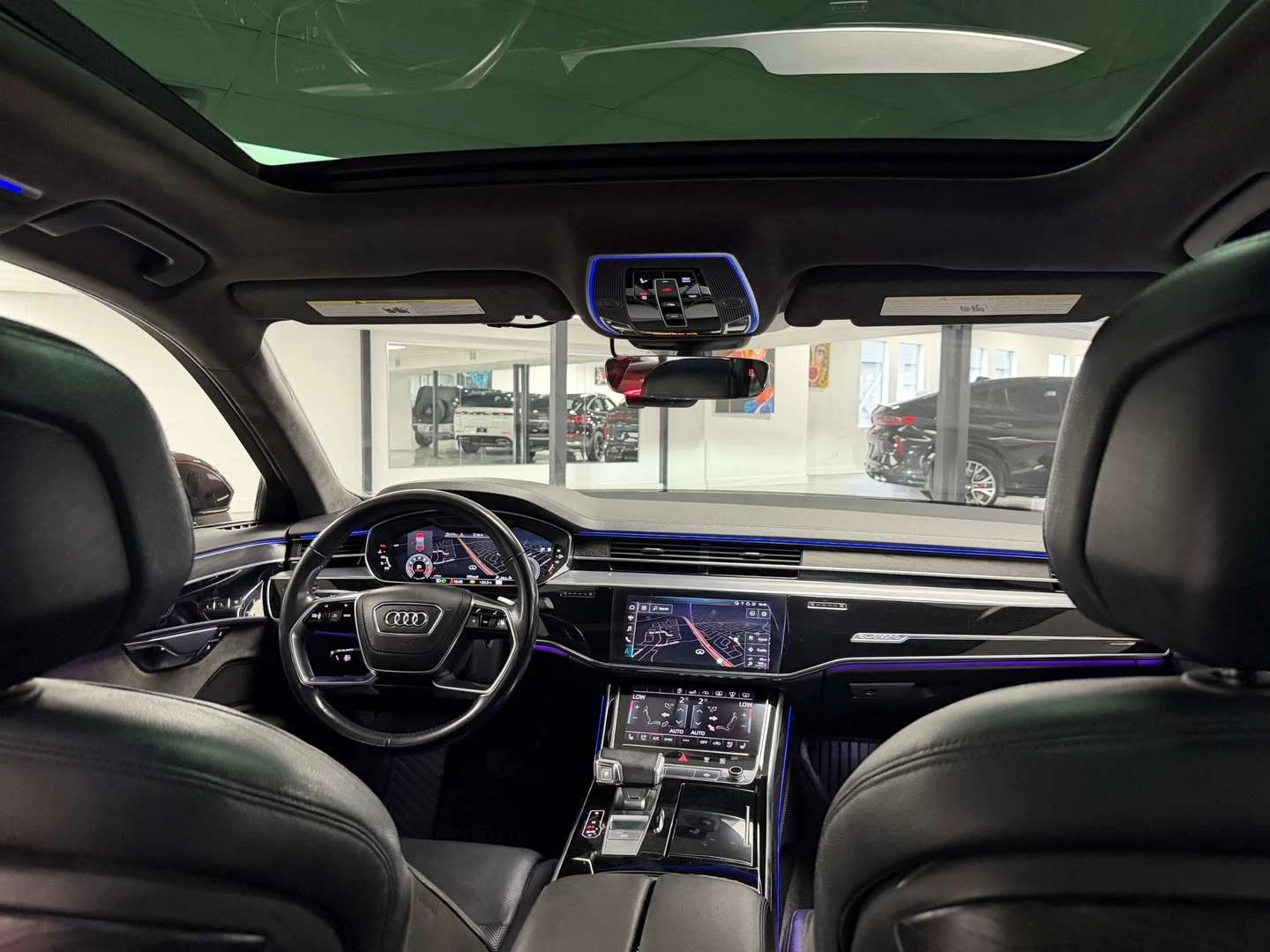 Audi A8 L60* 360* ДИСТРОНИК* ОБДУХ* ВАКУМ* КРАЙНА ЦЕНА, снимка 15 - Автомобили и джипове - 55769724