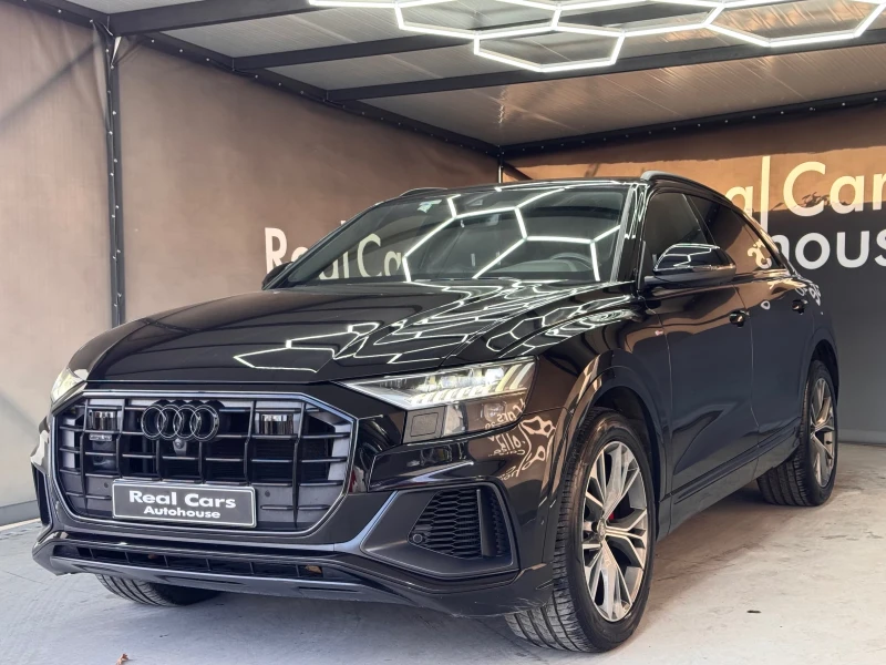 Audi Q8 50TDI* S Line* DISTRO* KEYLESS* 360CAM, снимка 1 - Автомобили и джипове - 48038547