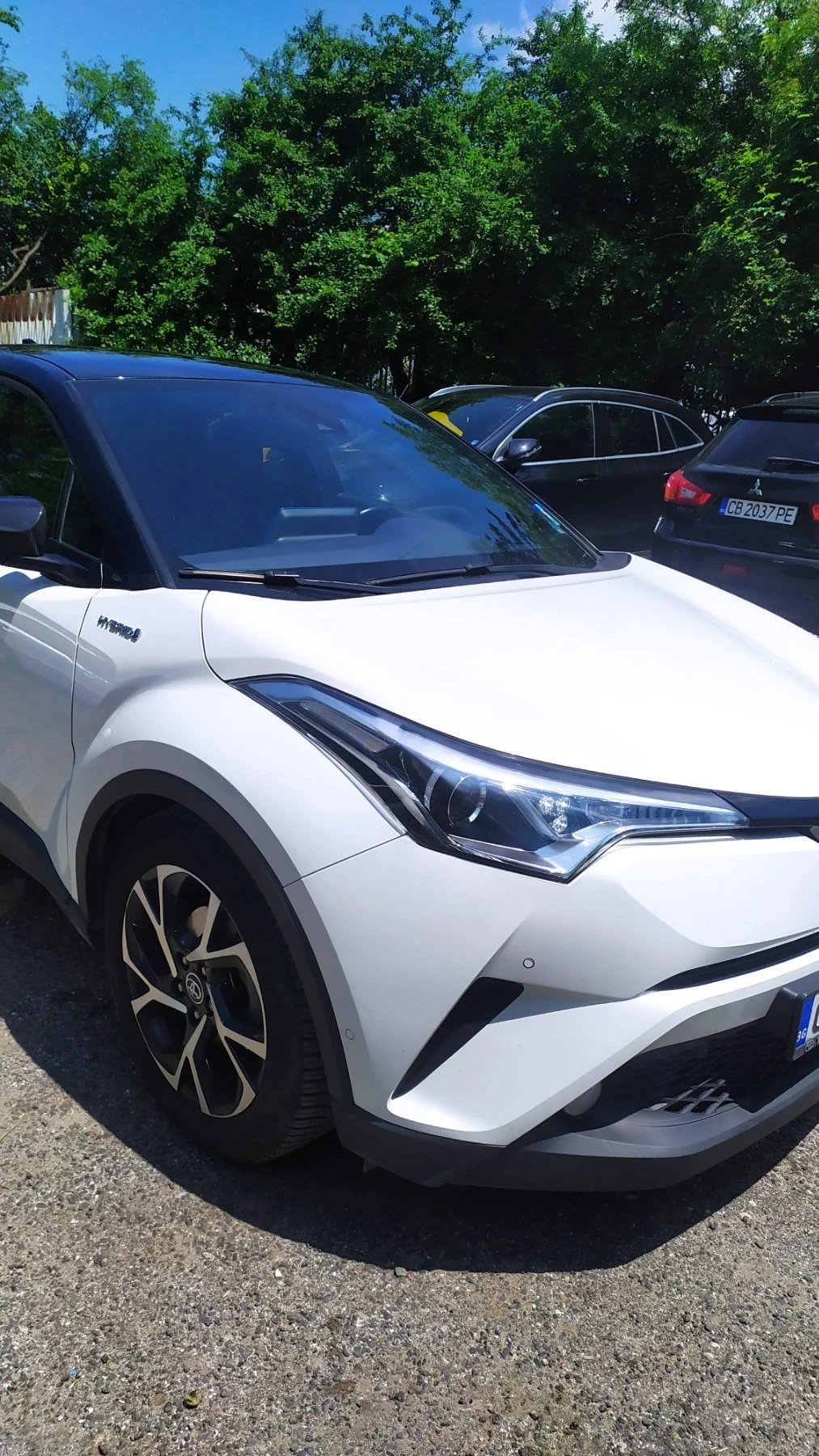 Toyota C-HR Hybrid (122 к.с.) * 2017 г. * Автоматик * Топ съст