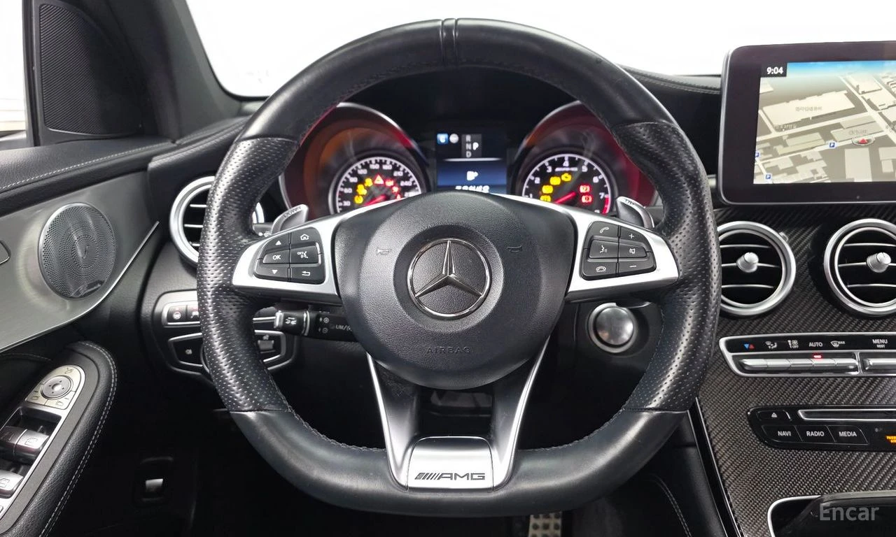 Mercedes-Benz GLC 63 AMG 4MATIC+ * BURMESTER* ДИСТРОНИК* ХЕДЪП* 360КАМЕРА* , снимка 8 - Автомобили и джипове - 56195682