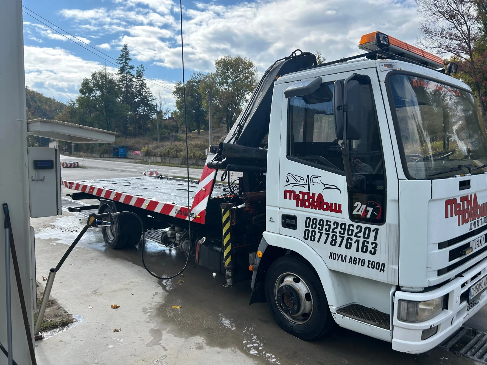 Iveco 75e15 Специален, кран, снимка 3 - Камиони - 56580696