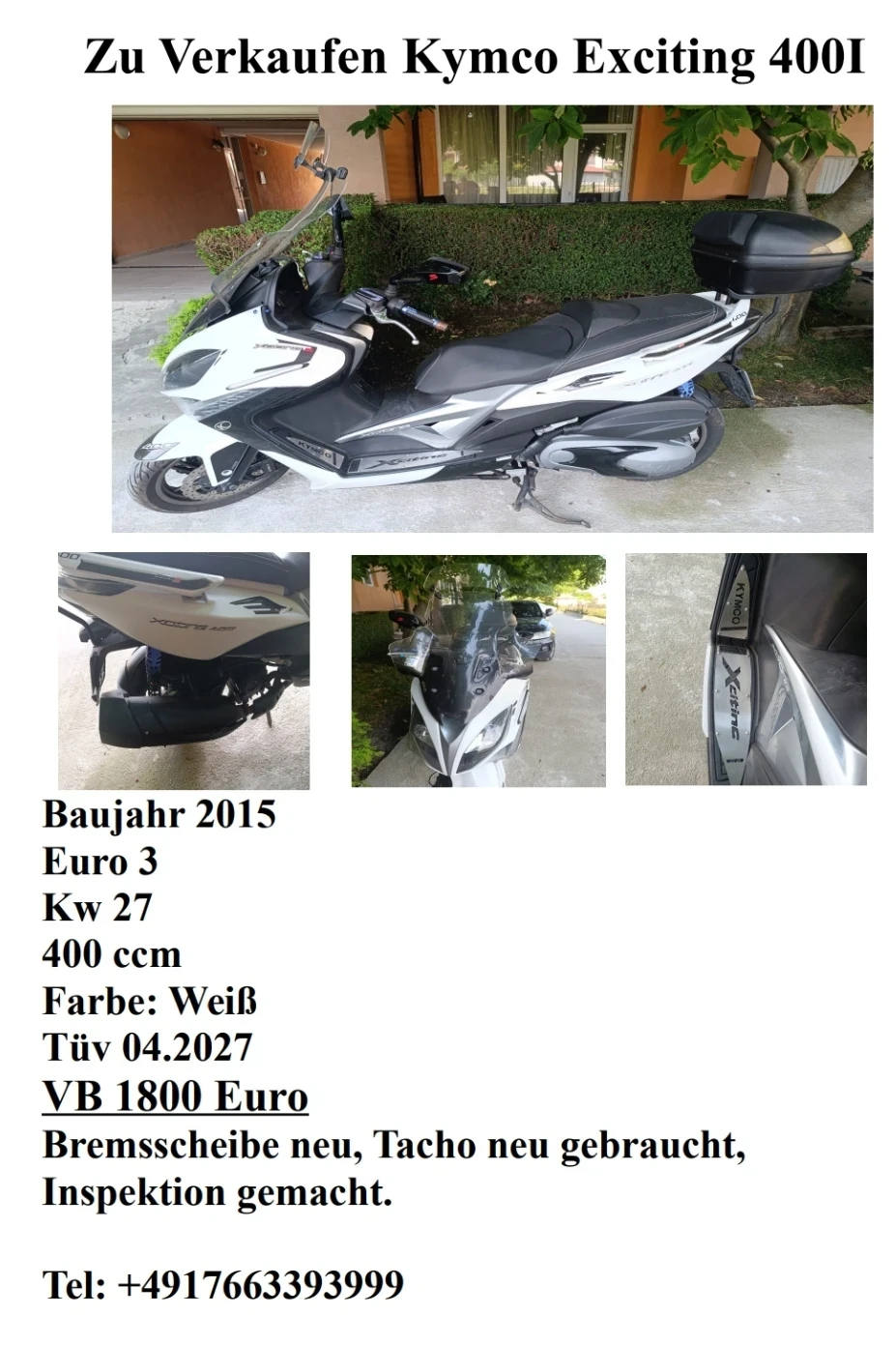 Kymco Xciting