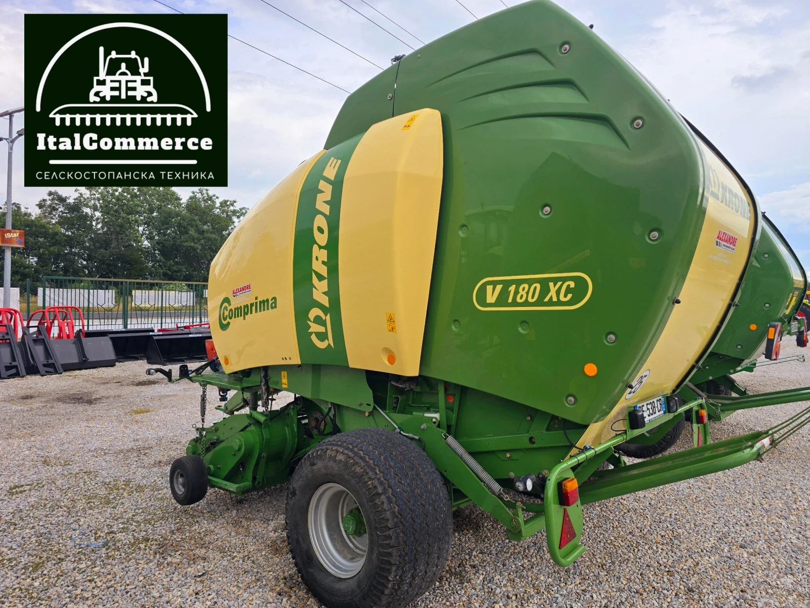Балировачка Krone V 180 XC, снимка 5 - Селскостопанска техника - 55605980