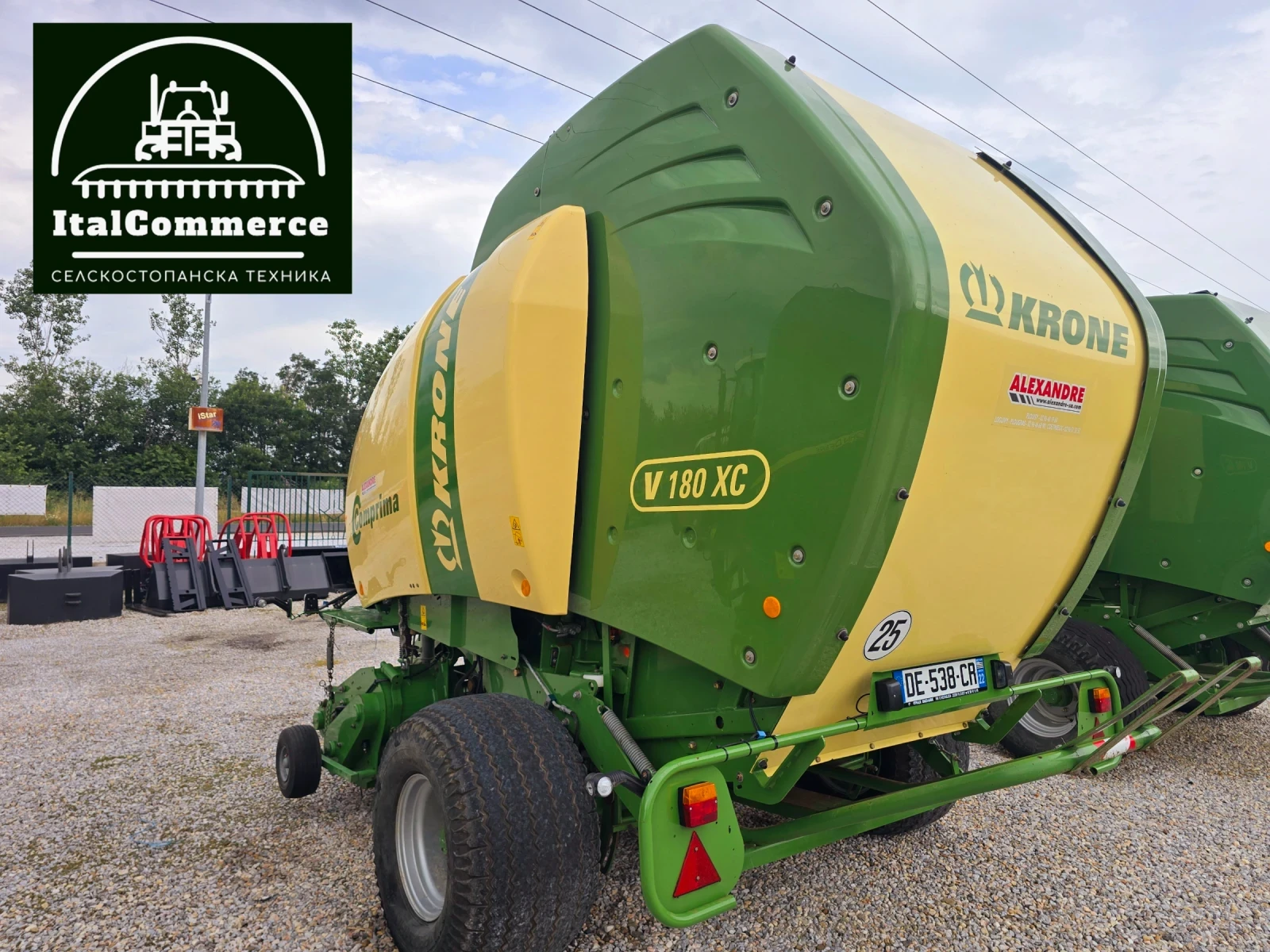 Балировачка Krone V 180 XC, снимка 10 - Селскостопанска техника - 55605980