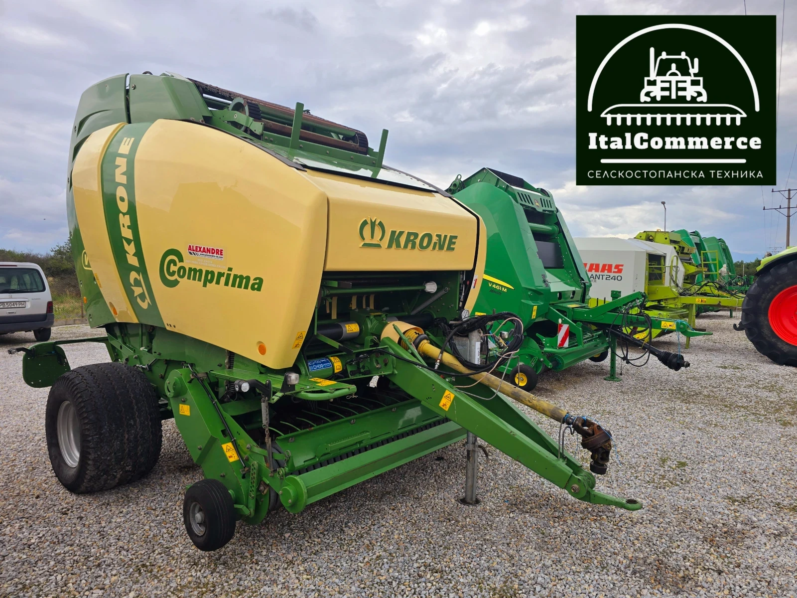 Балировачка Krone V 180 XC