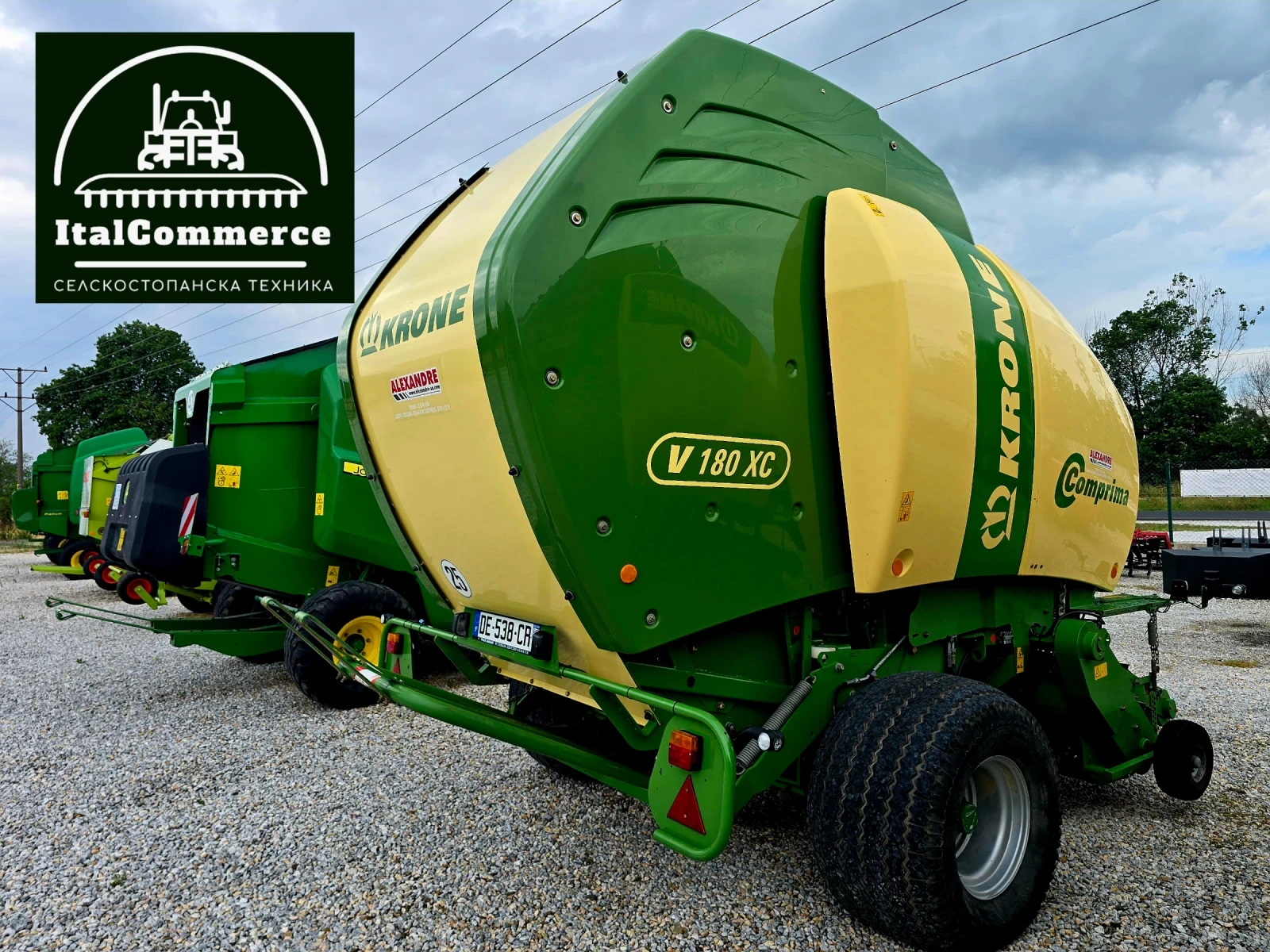 Балировачка Krone V 180 XC, снимка 8 - Селскостопанска техника - 55605980
