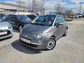 Fiat 500 1.3-70ks-ГАЗ-ПАНОРАМА, снимка 1