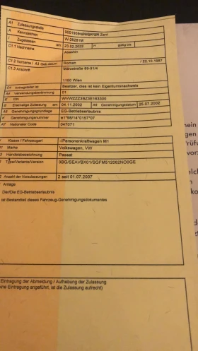 VW Passat Variant 1.9 TDI aus ?sterreich - 3650 лв. - 46761232 6