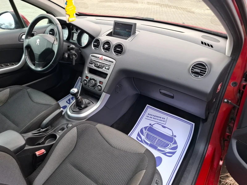 Peugeot 308 2.0HDI* (140кс)* FACELIFТ* NAVI* PANORAMA* * , снимка 15 - Автомобили и джипове - 53100103