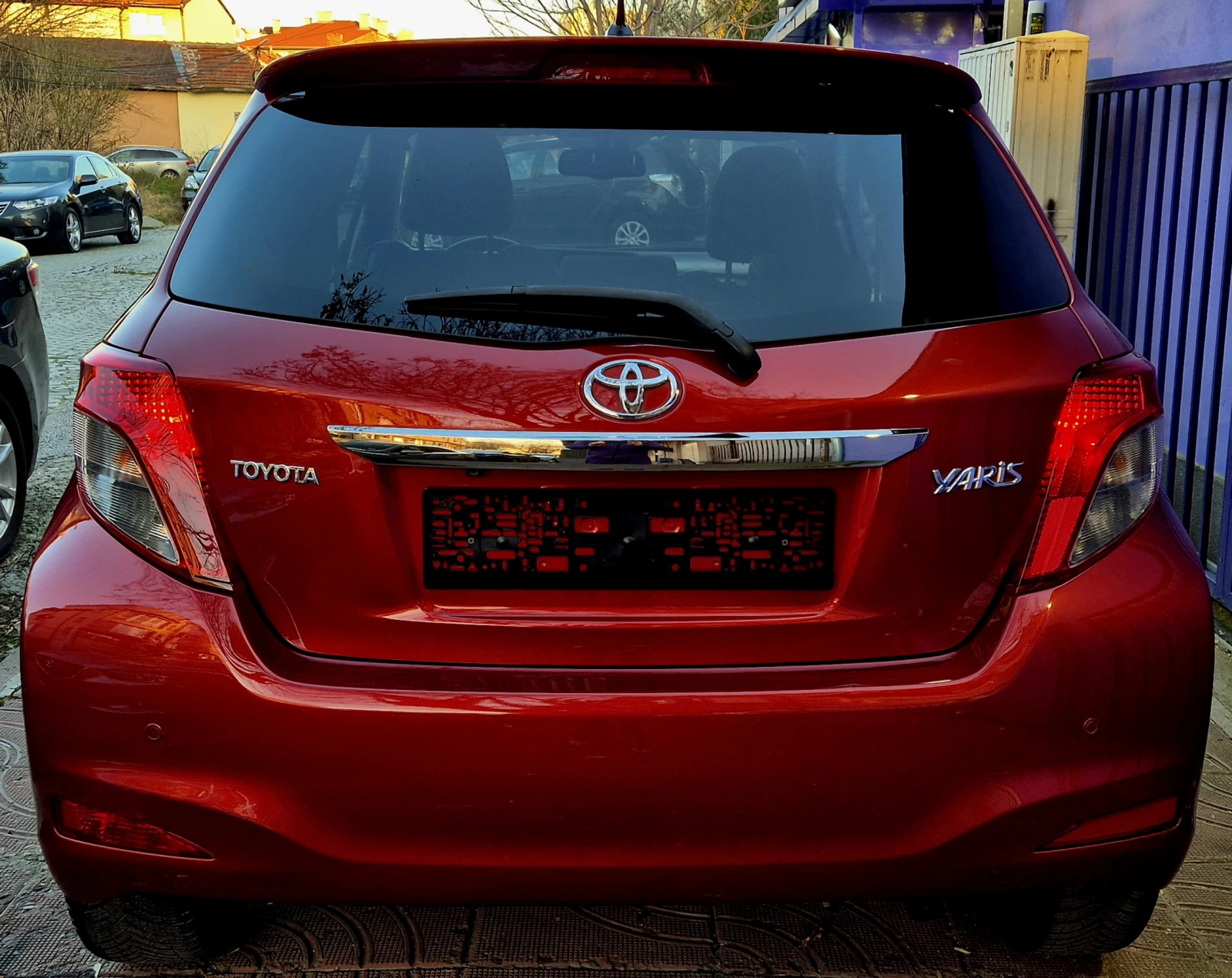 Toyota Yaris 1.33ivvt-6speed-ГАЗ-верига-кожа-нов-japan, снимка 11 - Автомобили и джипове - 53803617