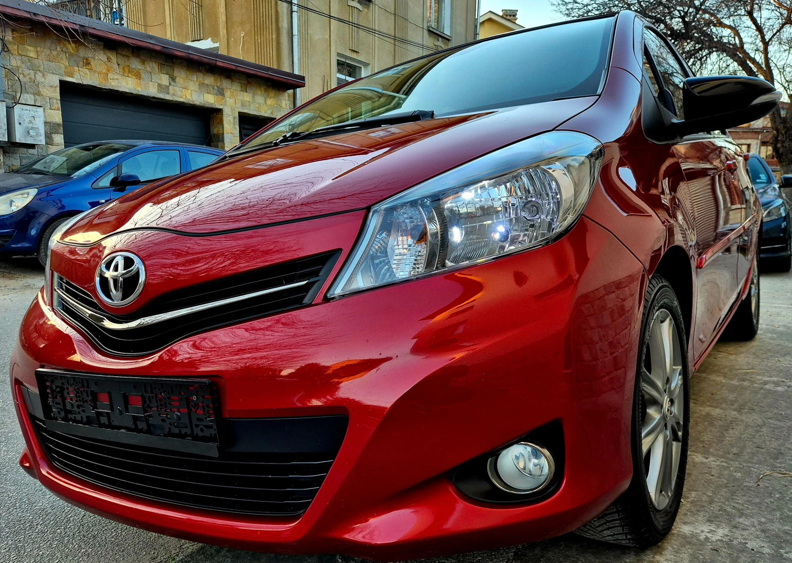 Toyota Yaris 1.33ivvt-6speed-ГАЗ-верига-кожа-нов-japan, снимка 6 - Автомобили и джипове - 53803617